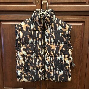 NWT Free People in a Bubble Puffer Vest sz S